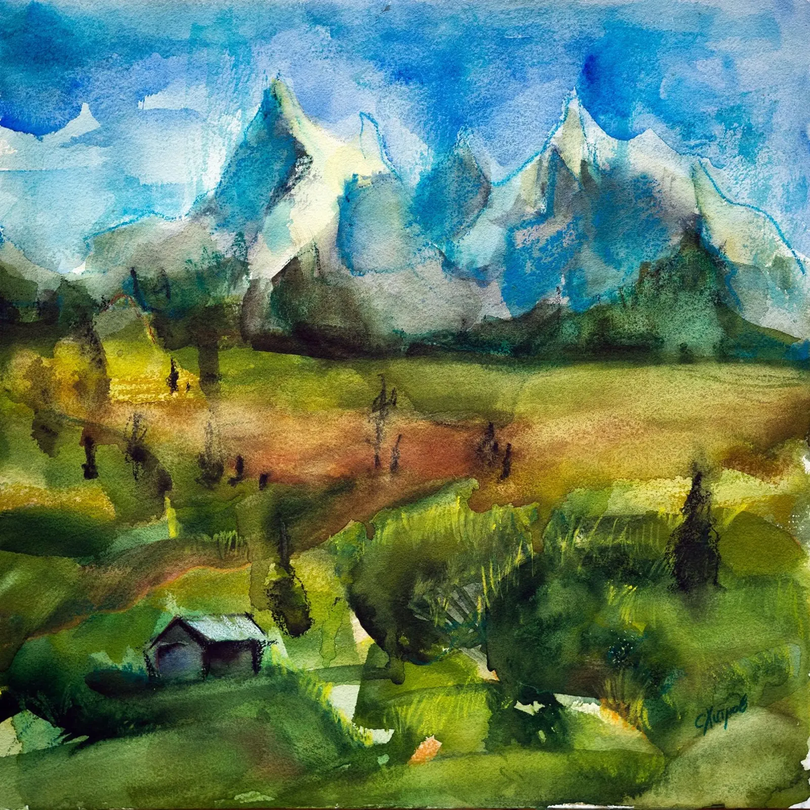 Casa della Valle carta hahnemühle da Stoian Hitrov