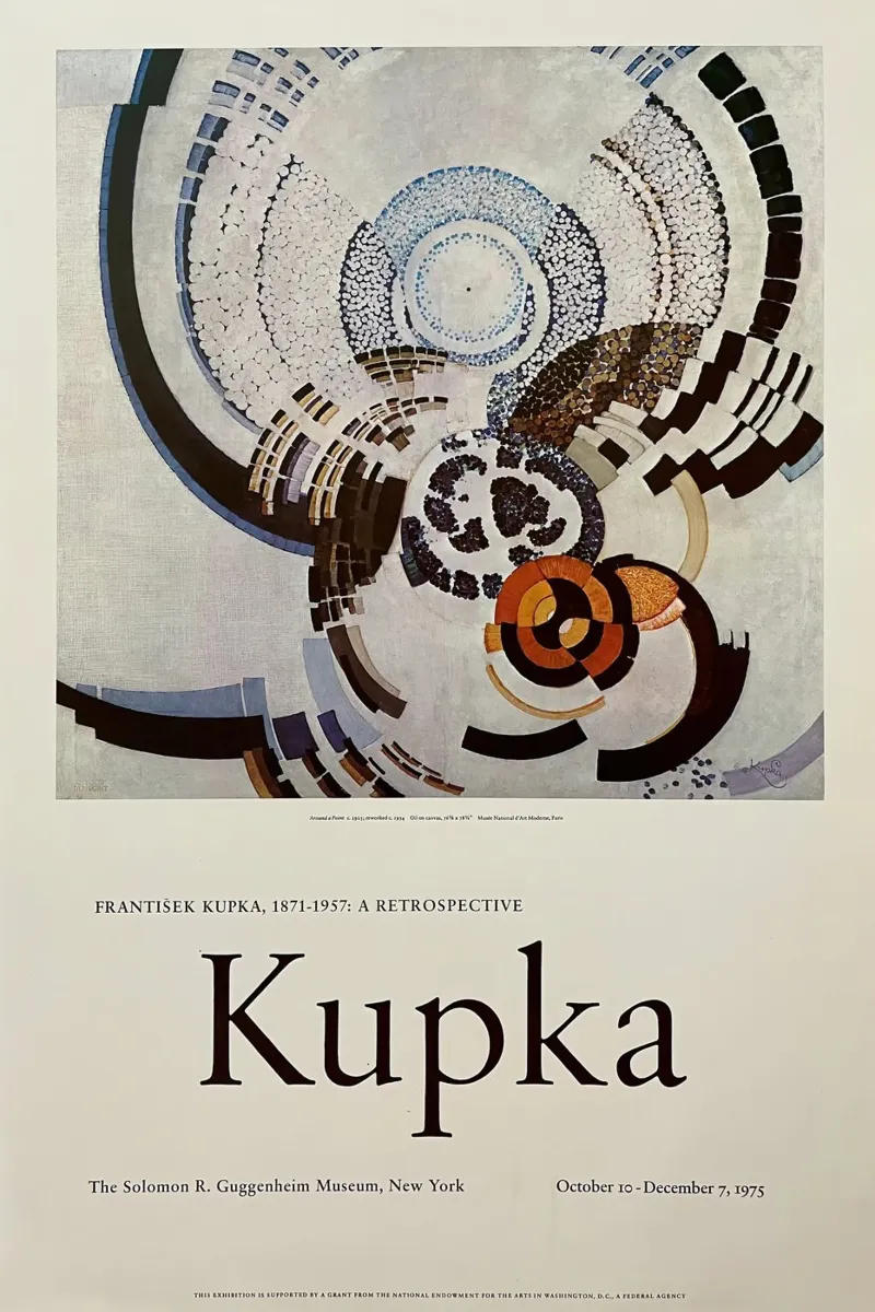kupka a retrospective poster by martina