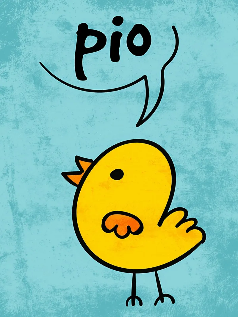 Suono di un pollo Pio carta hahnemühle da EbrahimiStudio