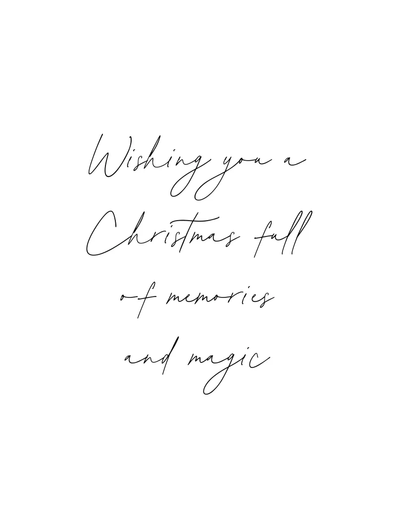 Christmas wish canvas by Form&Font