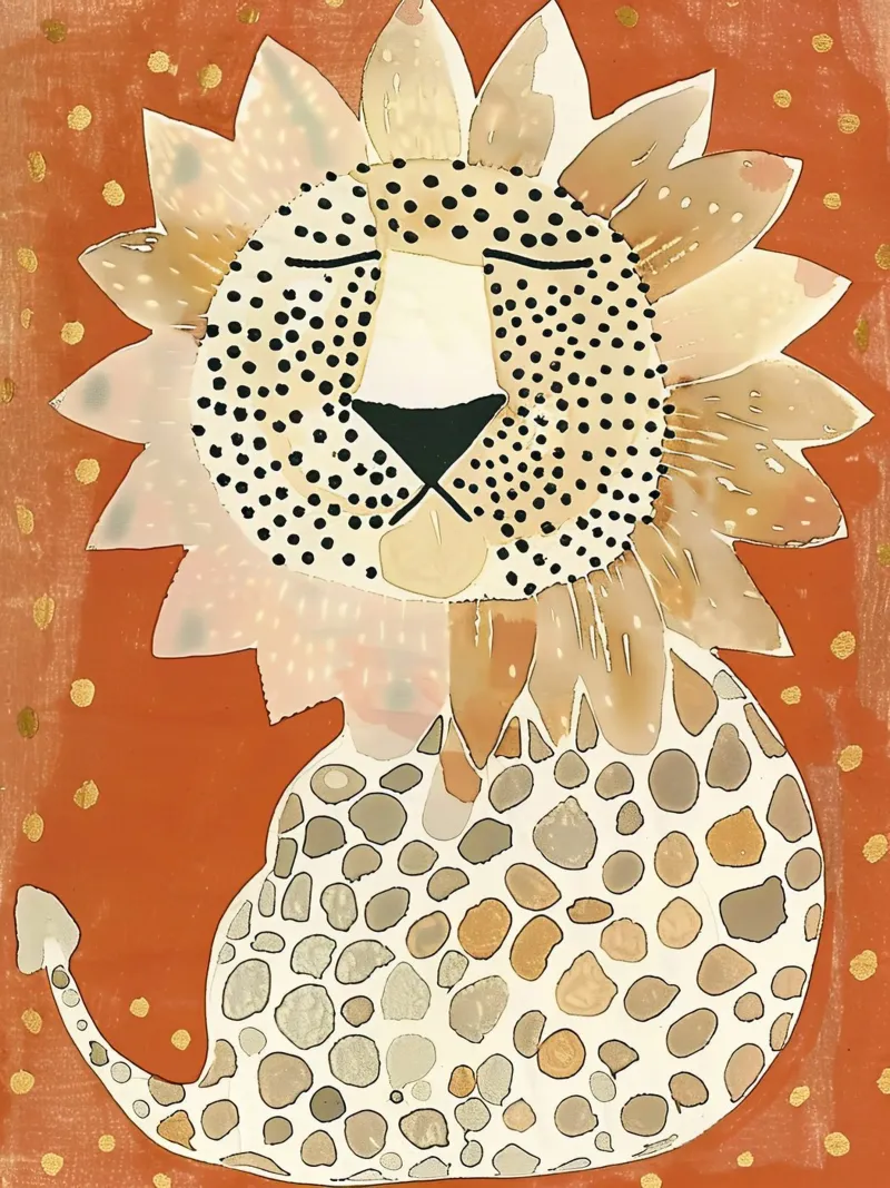 Leone sognante poster da DaarbyN