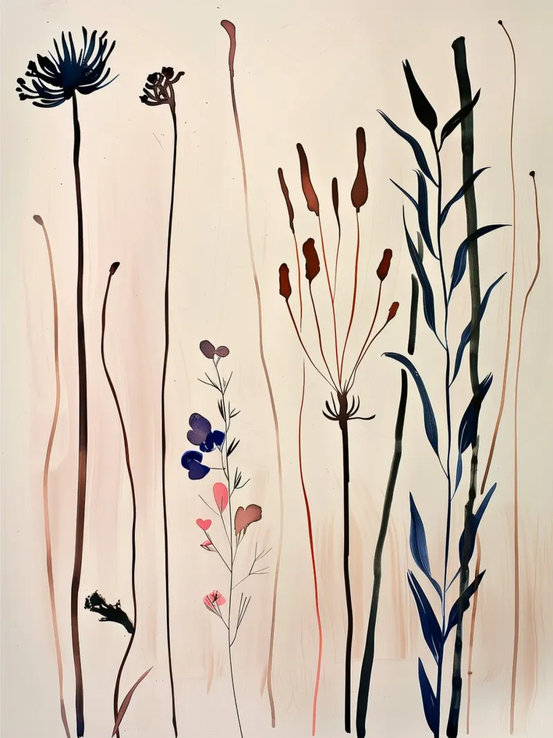Steli di campo alluminio dibond da Sophia Calder Studio
