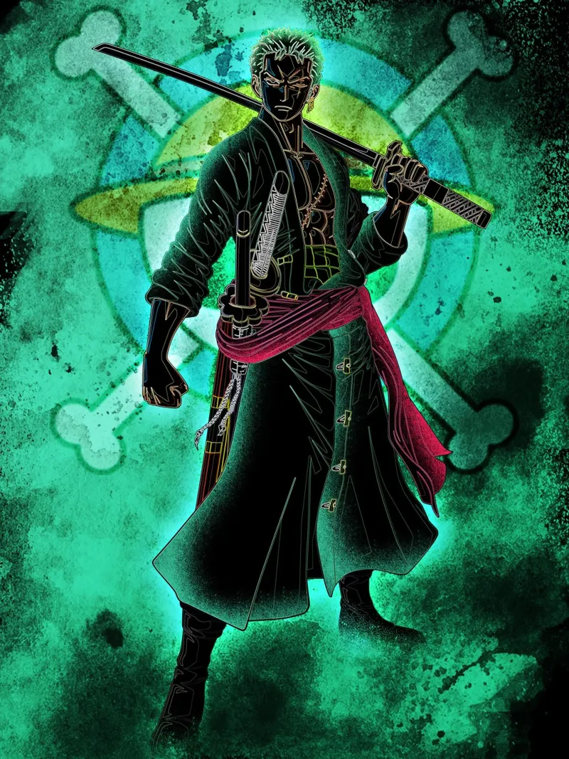 Zoro pellicola backlit da Musadad Shop