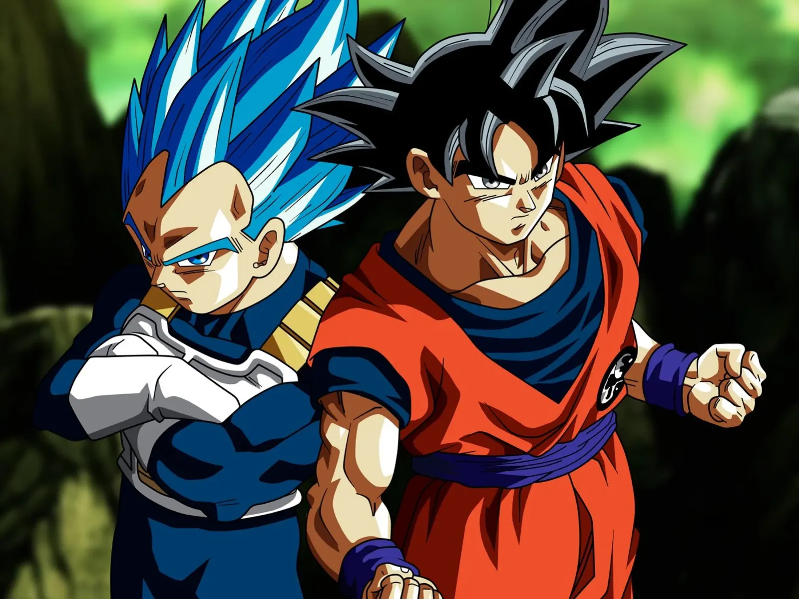 Super Saiyan Blue Alu-Dibond von Musadad Shop