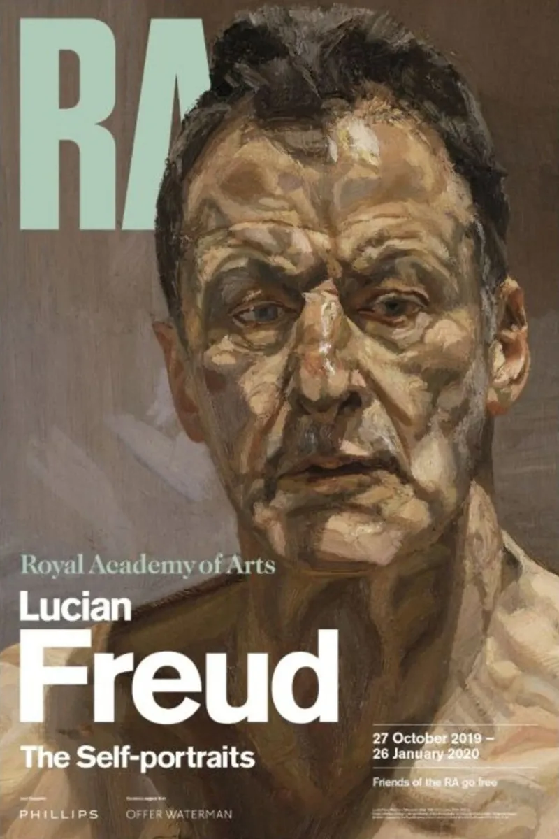 Gli autoritratti - Lucian Freud carta hahnemühle da julyebayprint