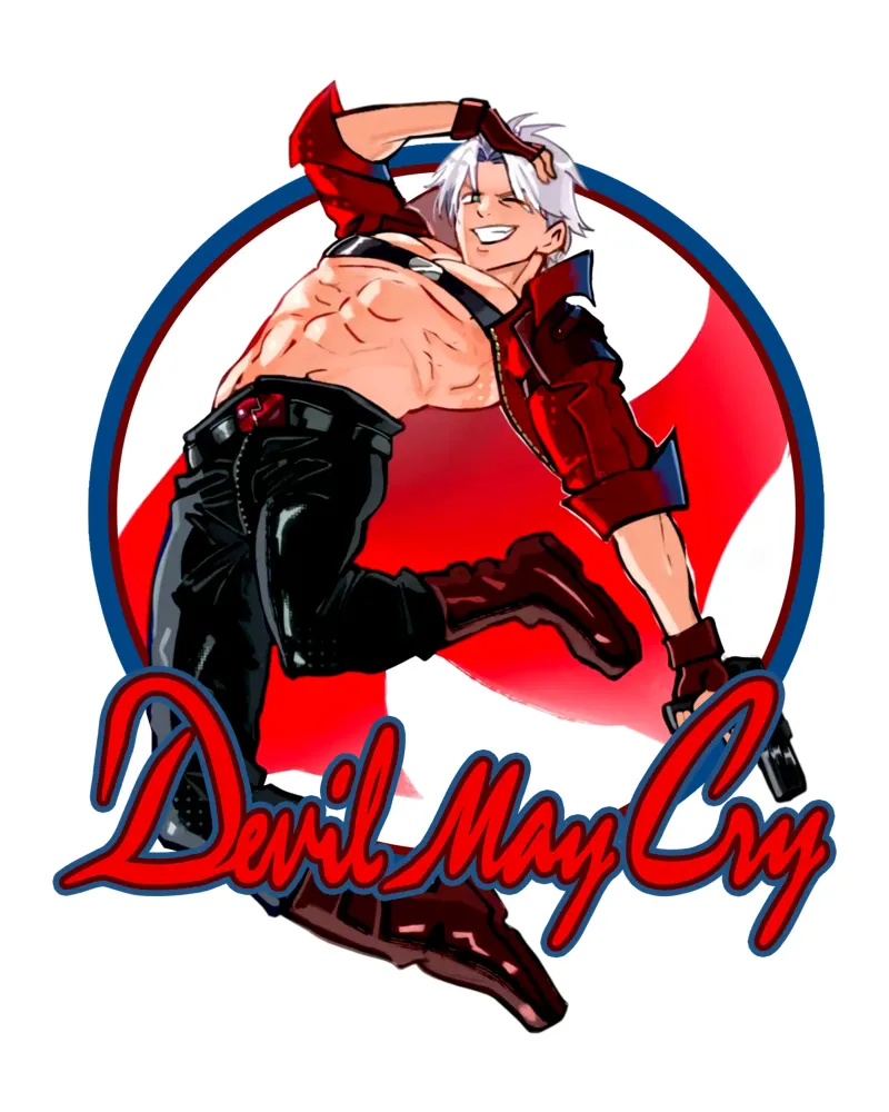 Devil May Cry 1 hahnemühle by https://www.juniqe.com/uk/shop/Henndraws