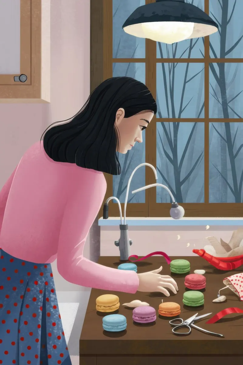 Cucina Baking Bliss poster con telaio in plastica da Frosh Pallete