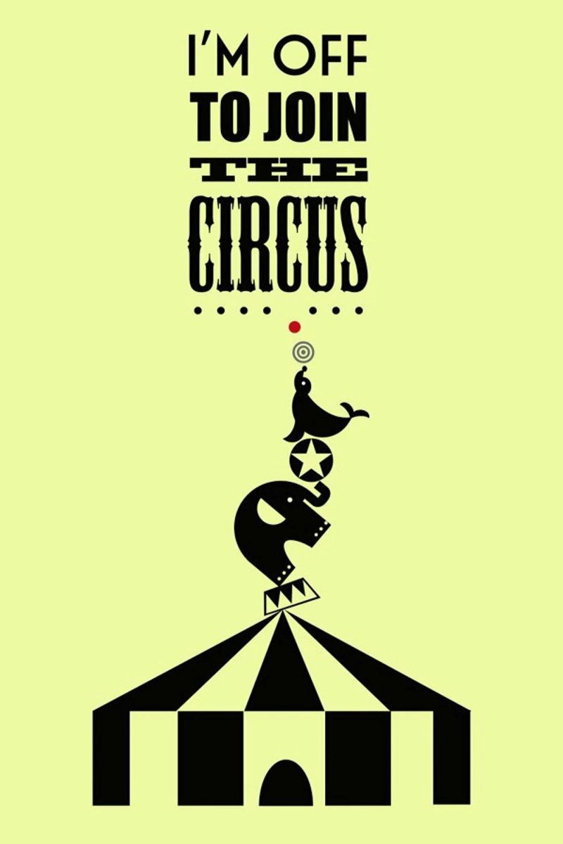 Circus Poster von Trabolt Design