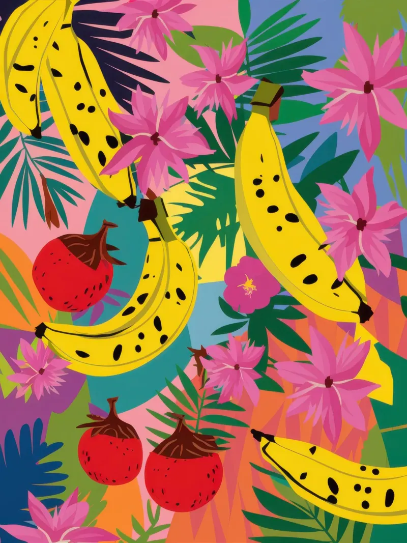 Wild Banana Leopard forex plate by Frosh Pallete