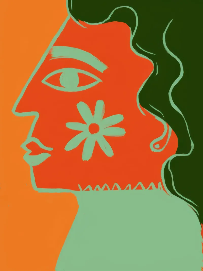 Terra Cotta Muse plexiglass da Line Fable