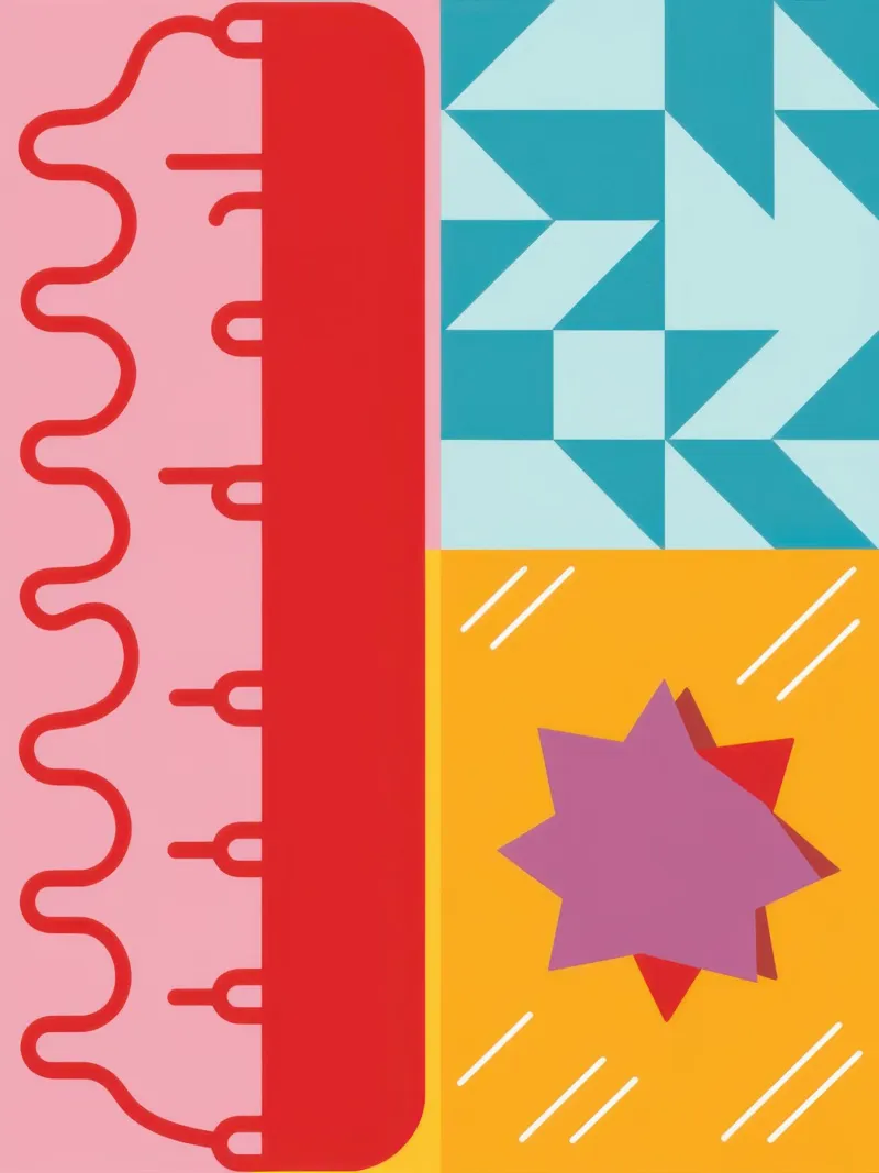 Geometric Pattern Play canvas by Lunar Valentina
