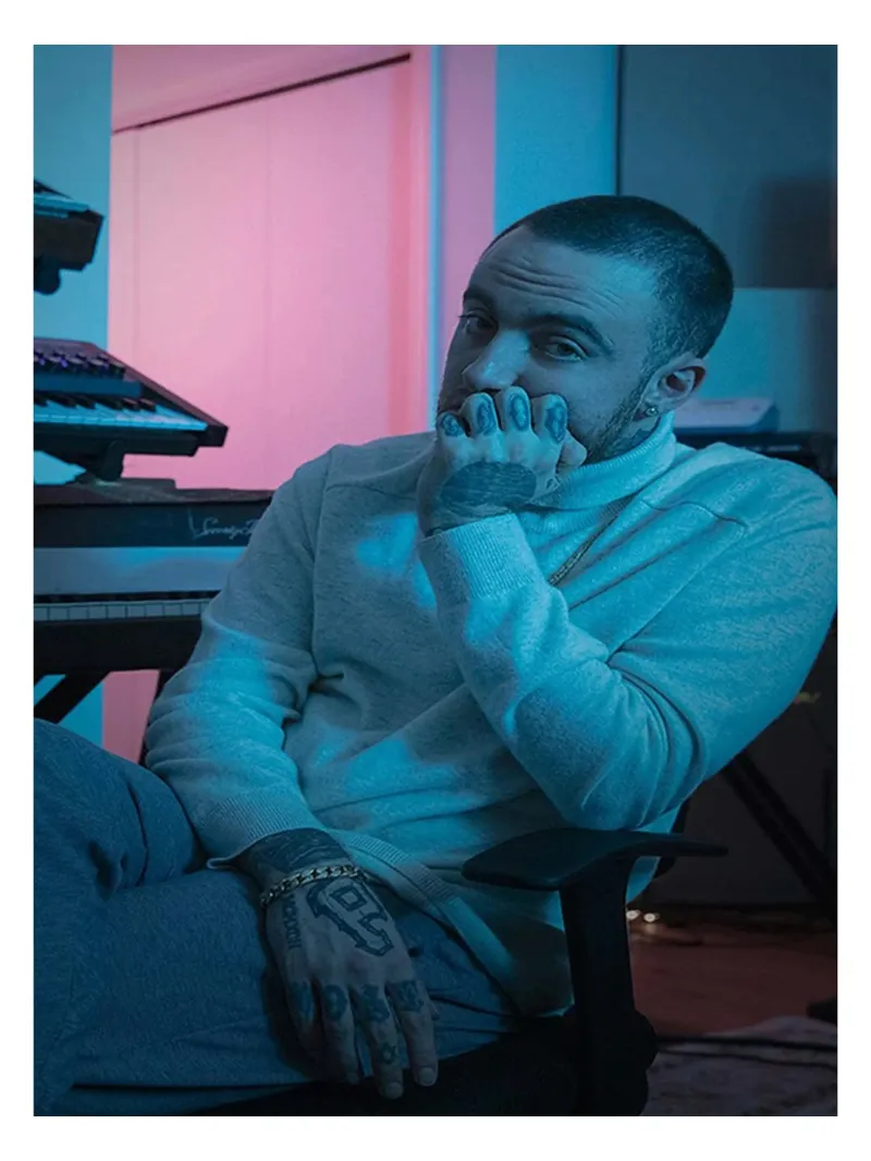 Stile estetico Mac Miller pellicola backlit da softseilish