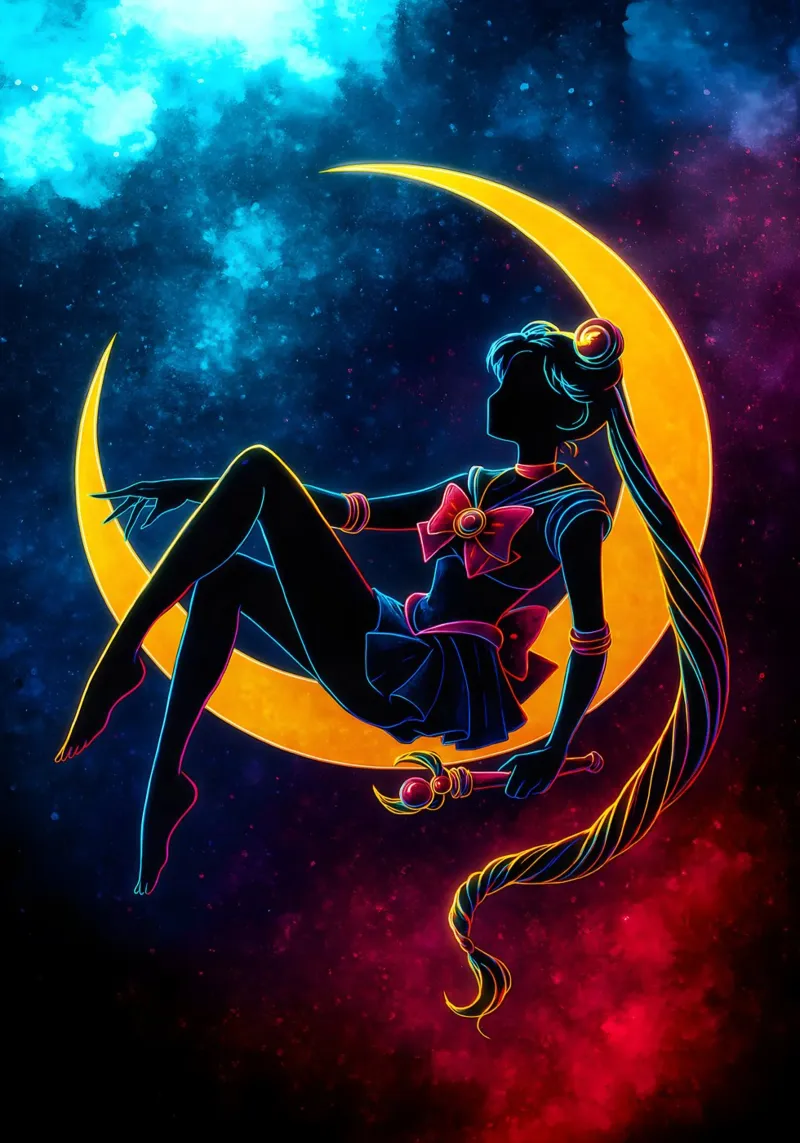 Soul Of Sailor Moon pellicola backlit da DGSoulheroes