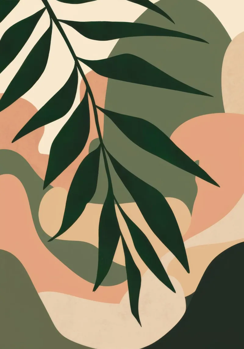 Semplicità delle foglie di terra poster da Line Fable