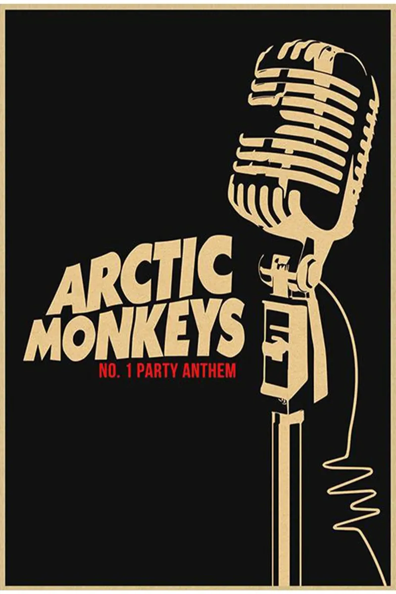 No. 1 Party Anthem Arctic Monkeys Mic pellicola backlit da ASGONY