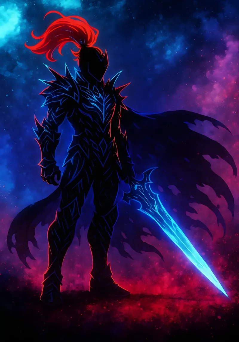Soul Of solo leveling Igris Solo pellicola backlit da DGSoulheroes