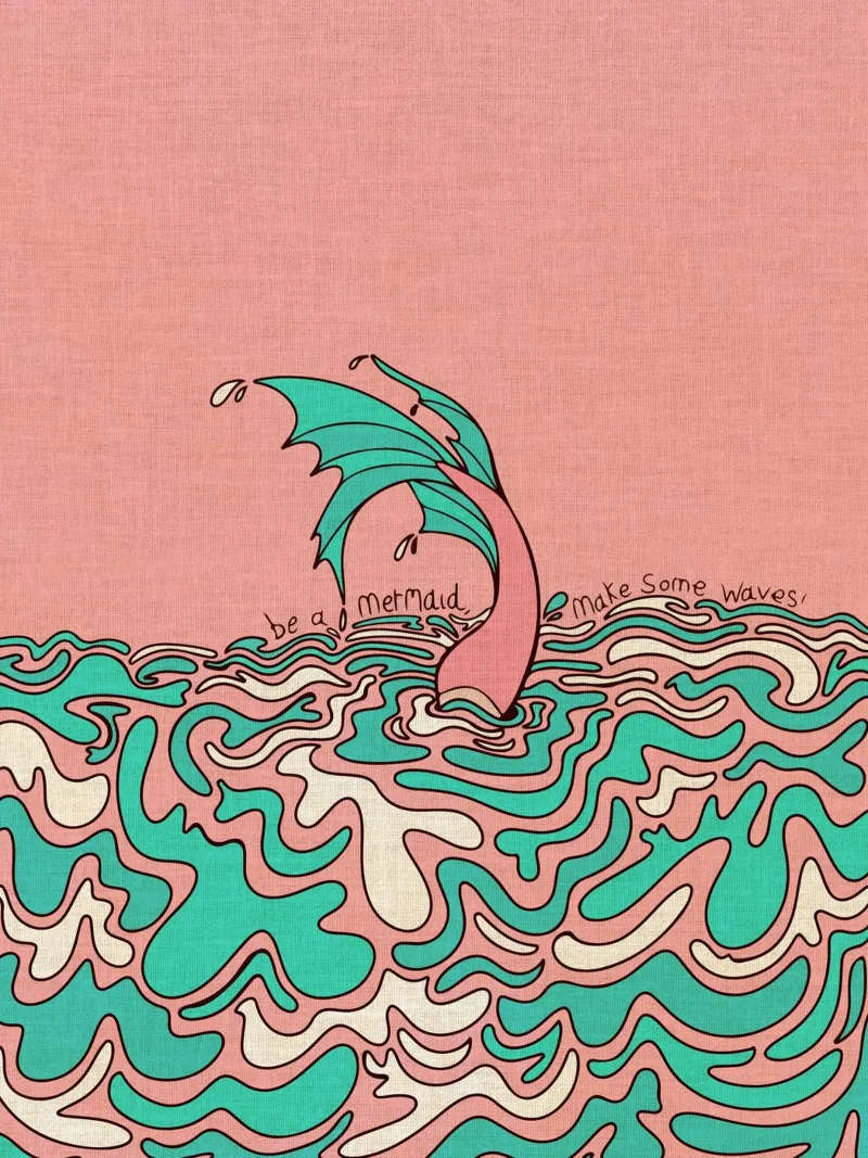 Ser una sirena metacrilato de Ashley Studio