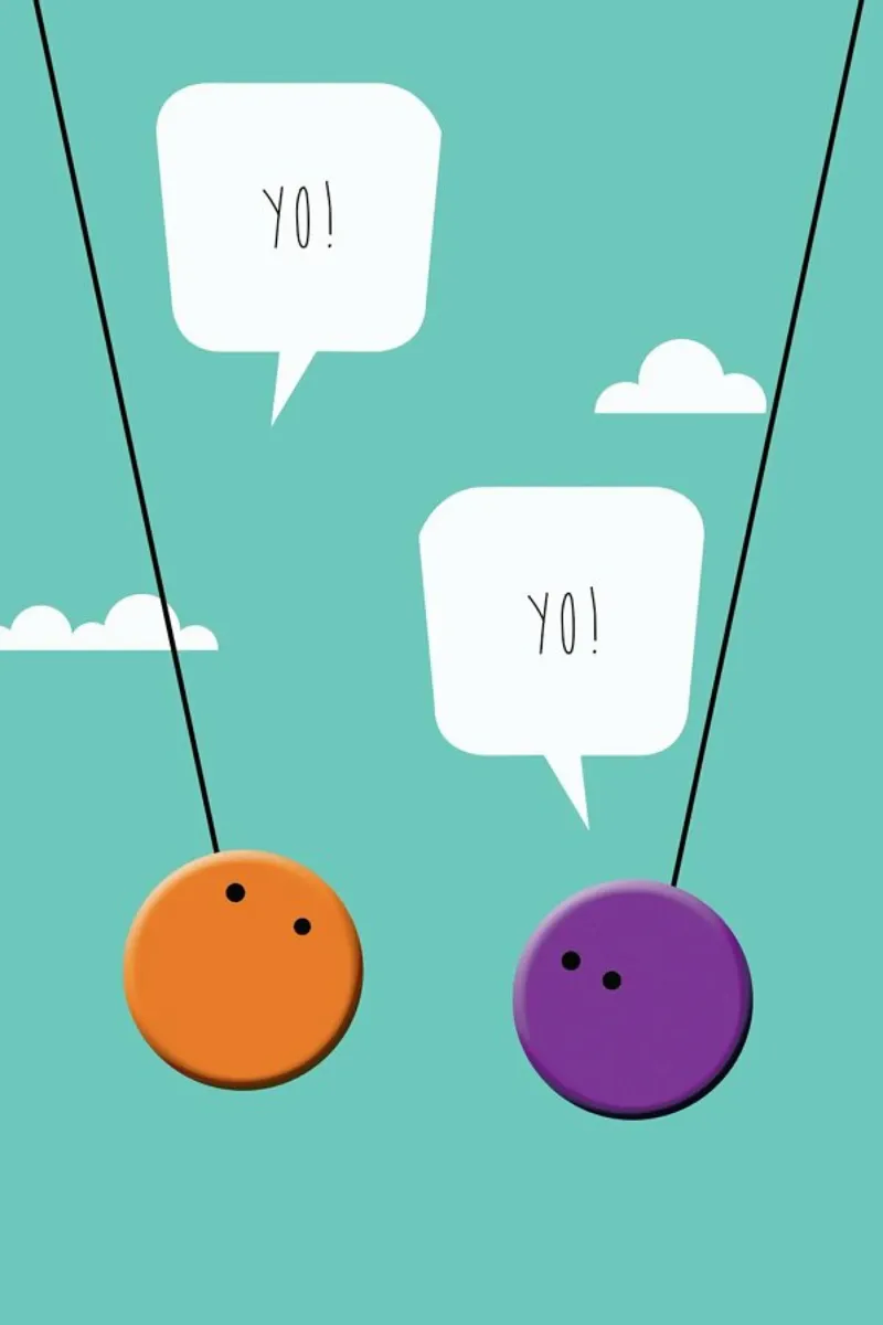 YoYo poster con telaio in alluminio da Trabolt Design