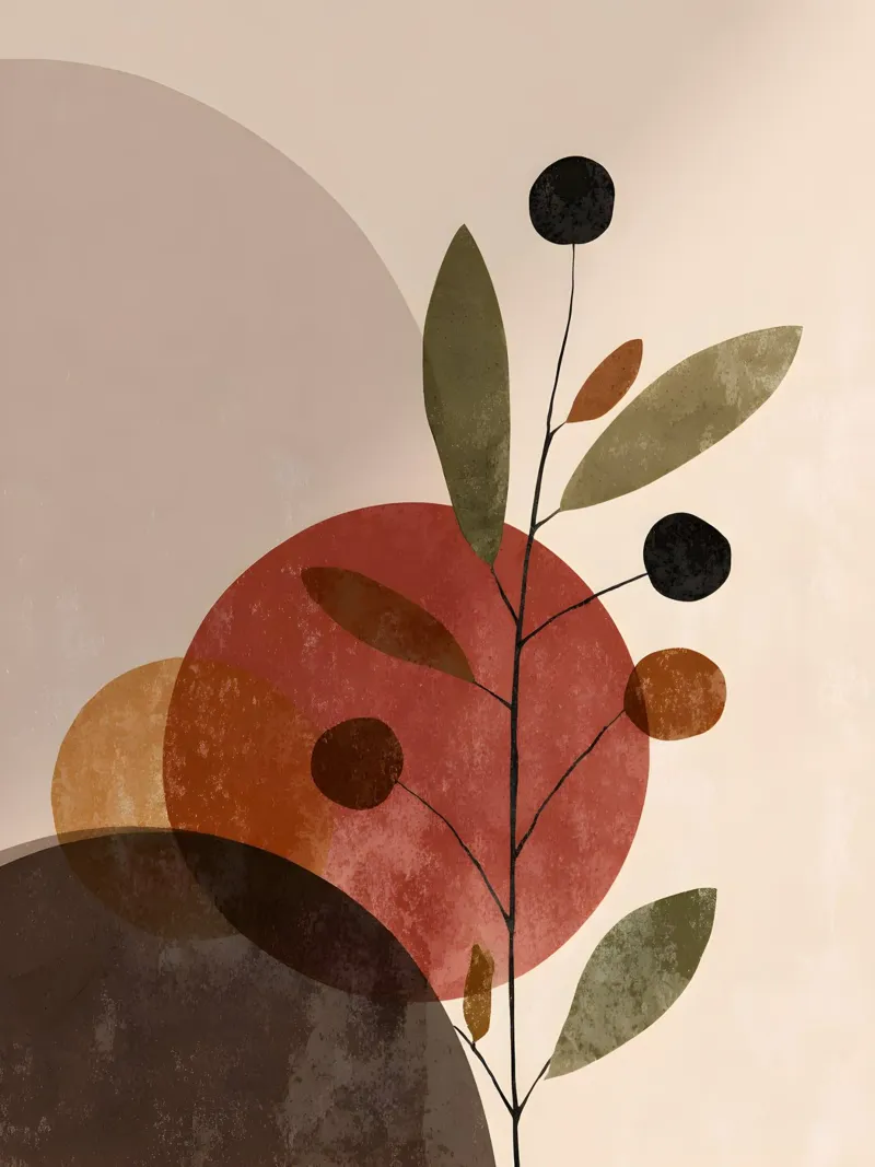Minimal Abstract metacrilato de Gypsy Galleria