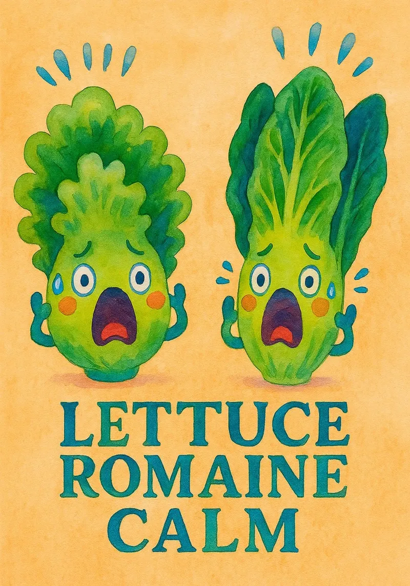 lattuga romaine rivendicare l'arte della pittura tela con Cornice a cassetta da Mutiaram