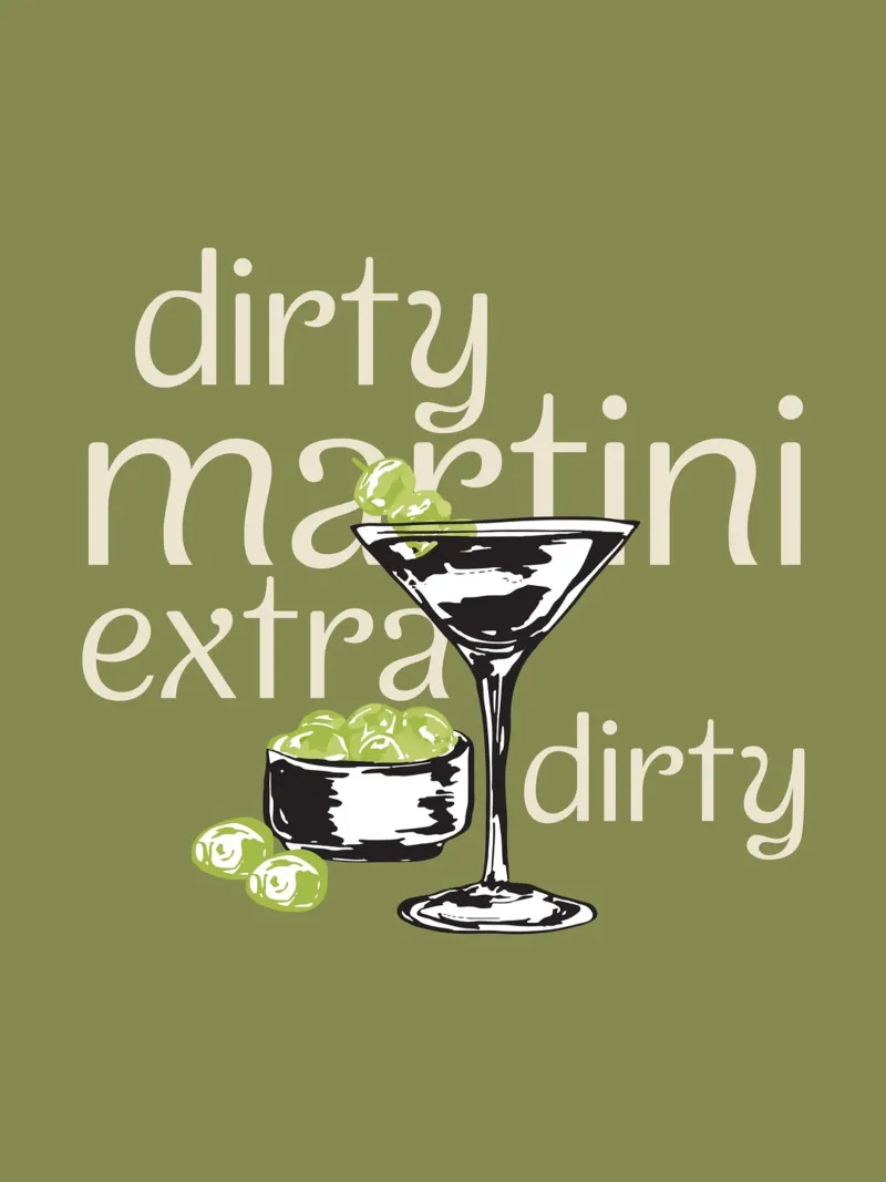 Dirty Martini Vintage backlit film by EDMPROJECT