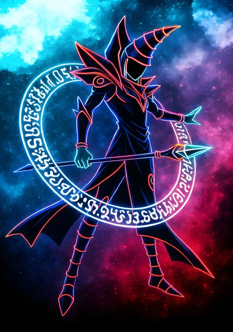 Soul Of Yu-Gi-Oh! Dark Magician carta hahnemühle da DGSoulheroes