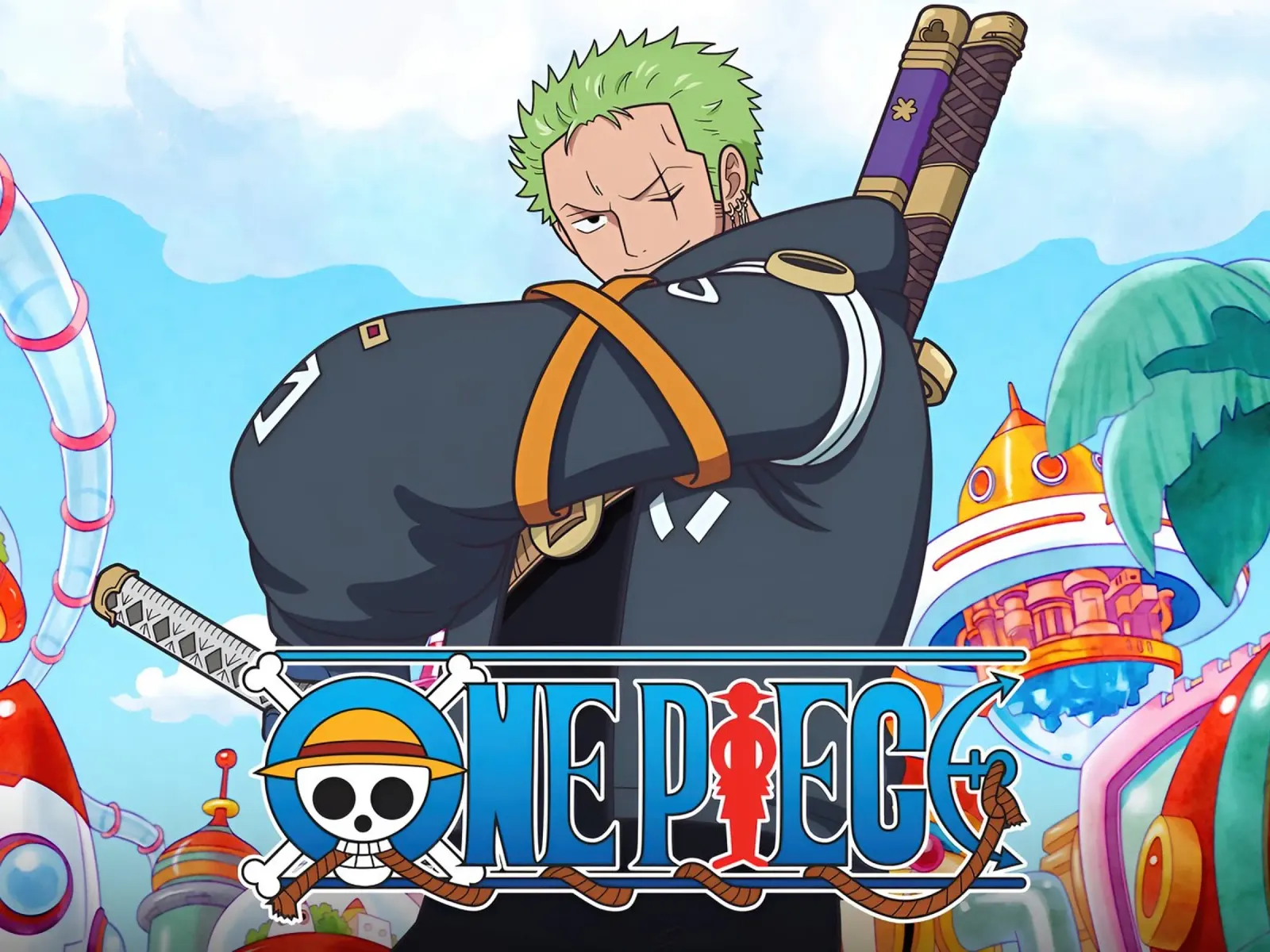 Zoro one piece character alluminio dibond da Musadad Shop
