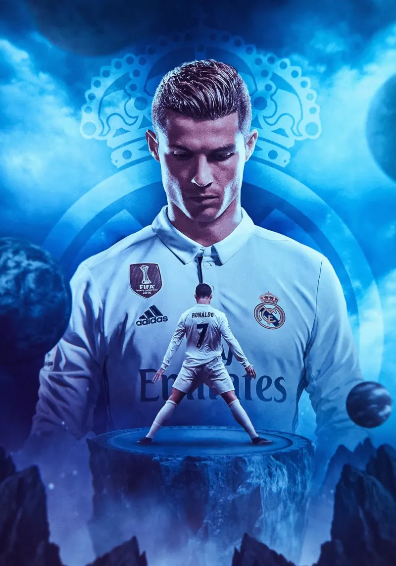 Cristiano Ronaldo CR7 carta hahnemühle da Chimera Canvas