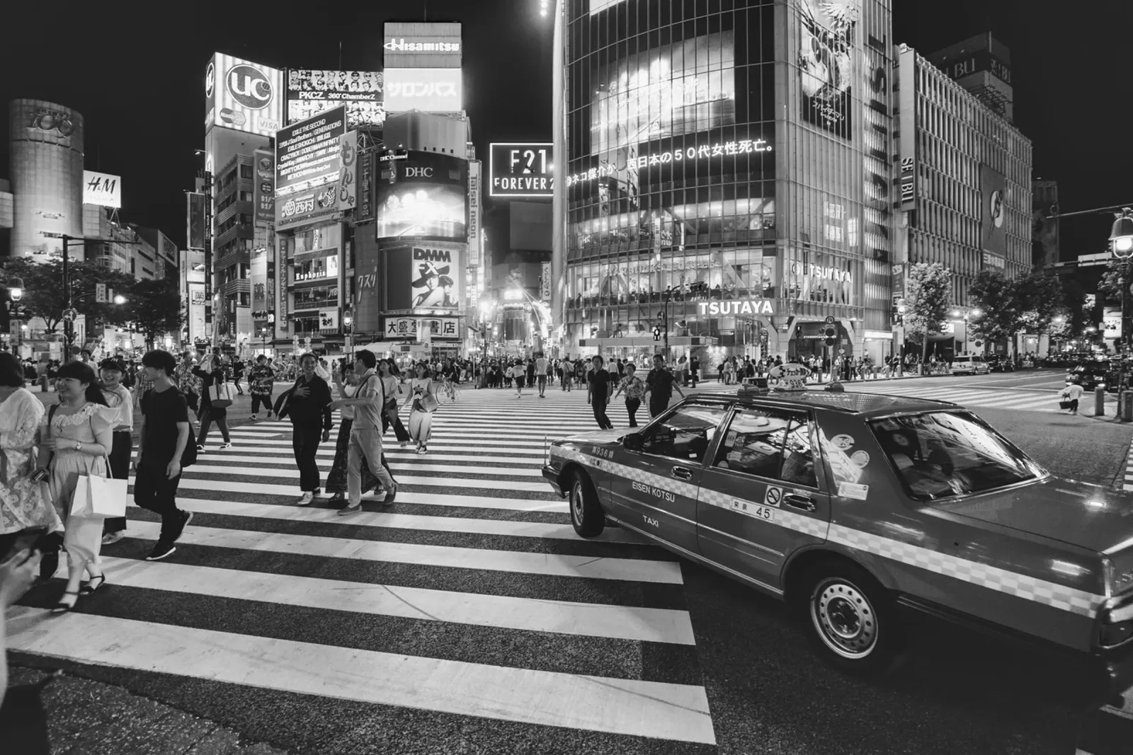 Shibuya Crossing plexiglass da thetraveller