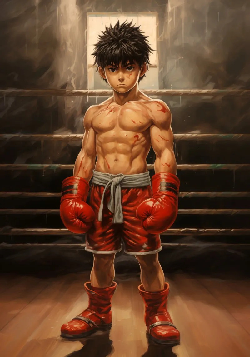 Hajime No Ippo pellicola backlit da Fleur de Lys