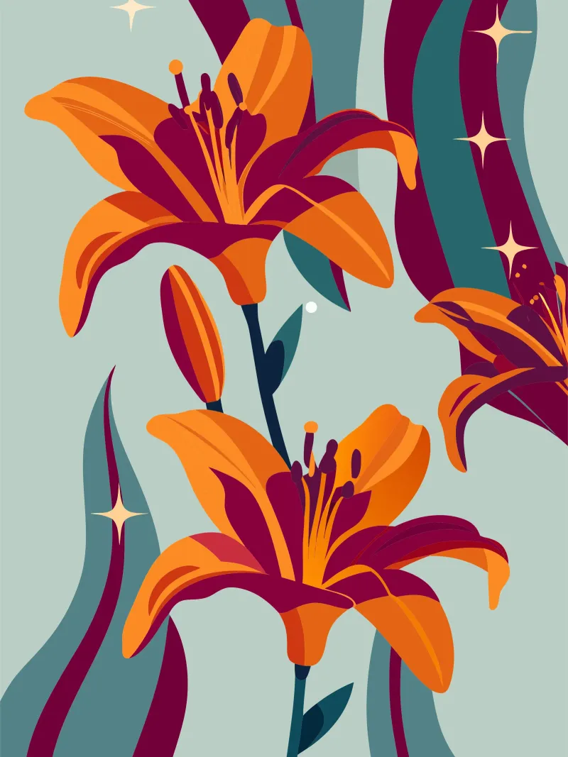 Fiore di orchidea carta hahnemühle da HAPPY SHOP
