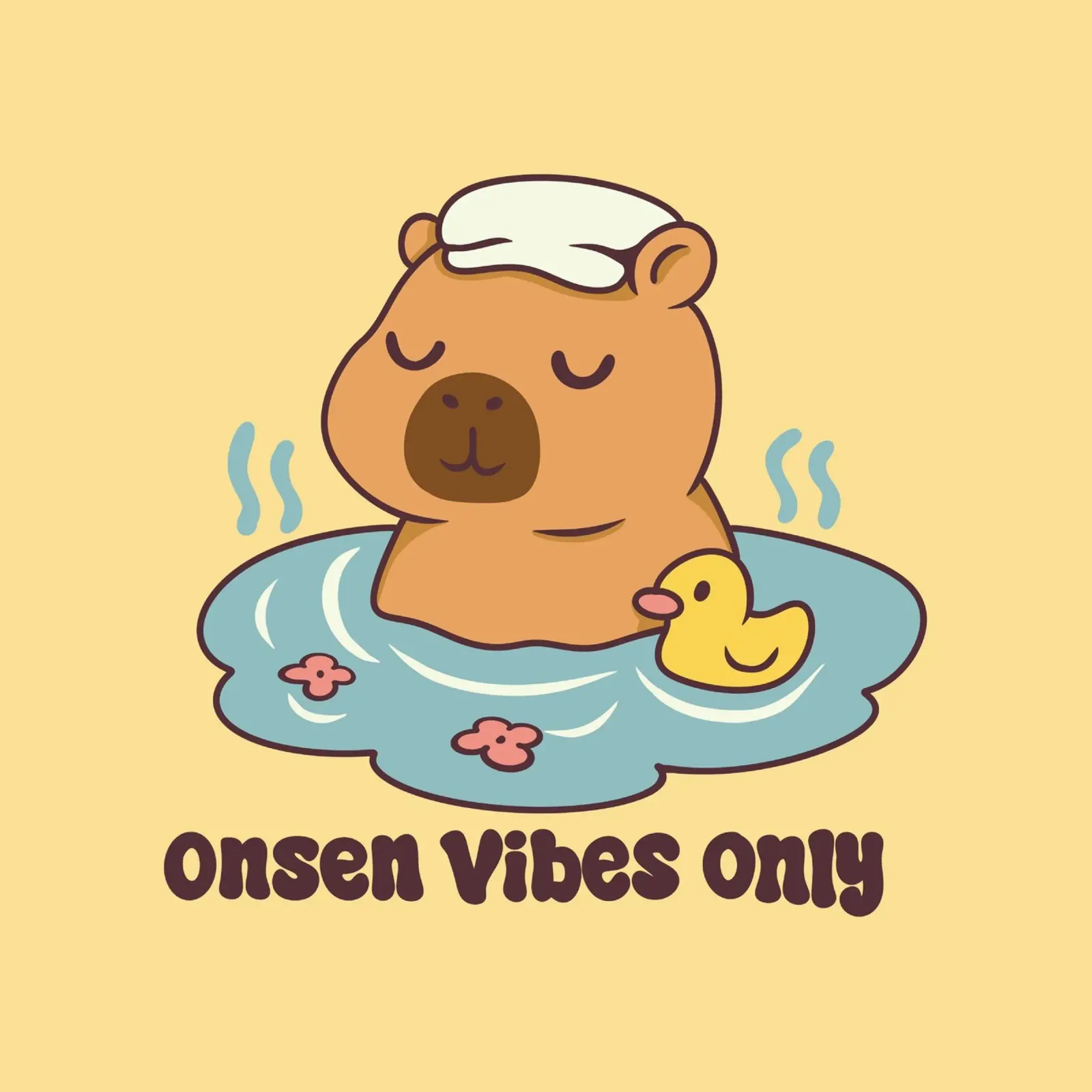 Nur Onsen Vibes Hahnemühle von Loobs