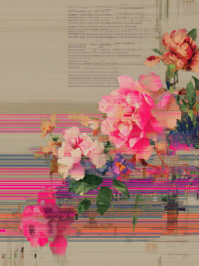 Fiori freschi: un'esplosione di colore poster da Carinaprint