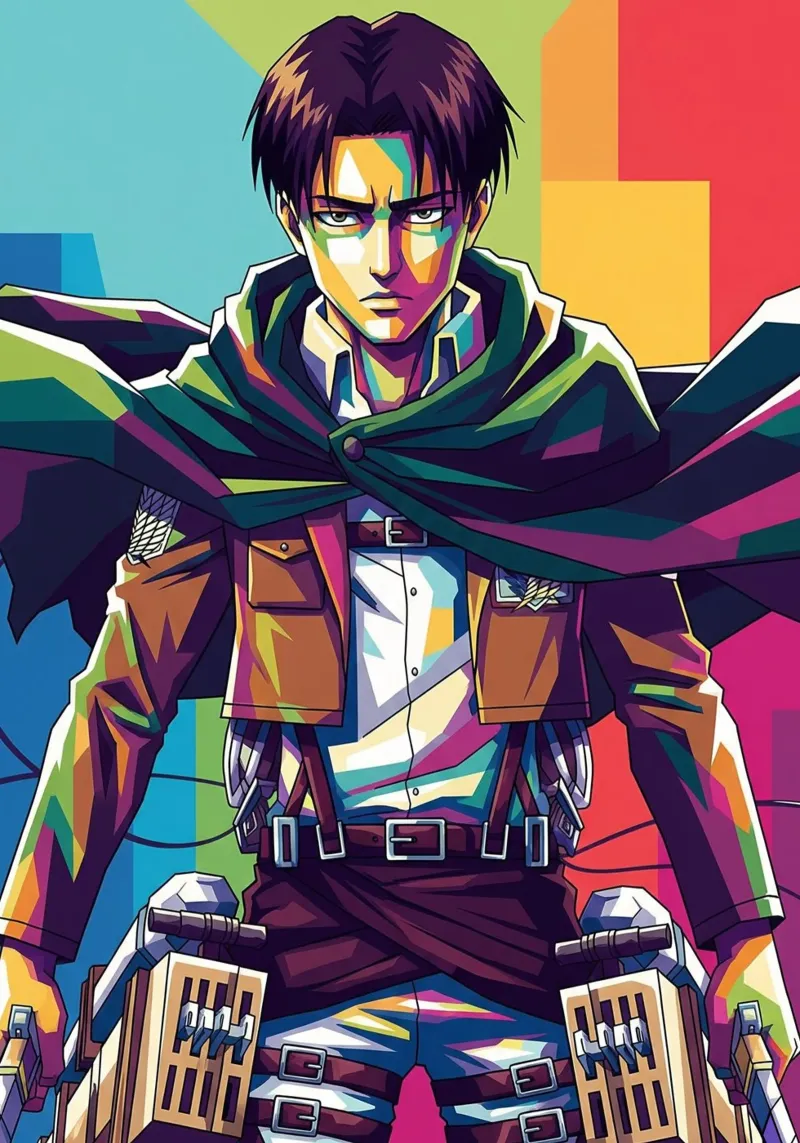 Attack On Titan - Levi Ackerman (1) hahnemühle de Hantamrata