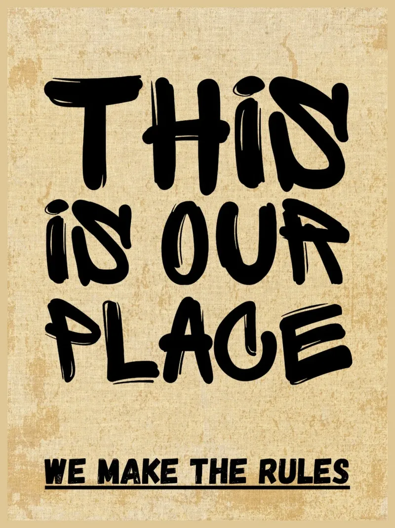 Questo è il nostro posto poster da Ashley Studio