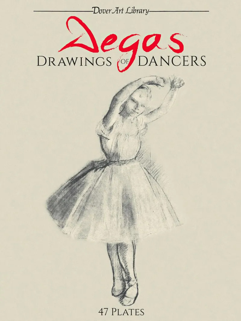 Disegni di ballerine - Edgar Degas poster con telaio in legno da Alfieson
