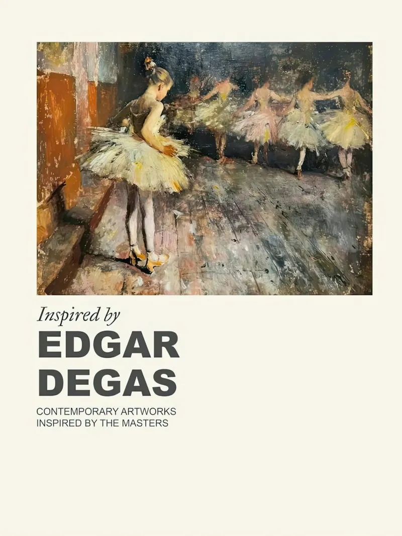 Ispirato - Edgar Degas pellicola backlit da Alfieson