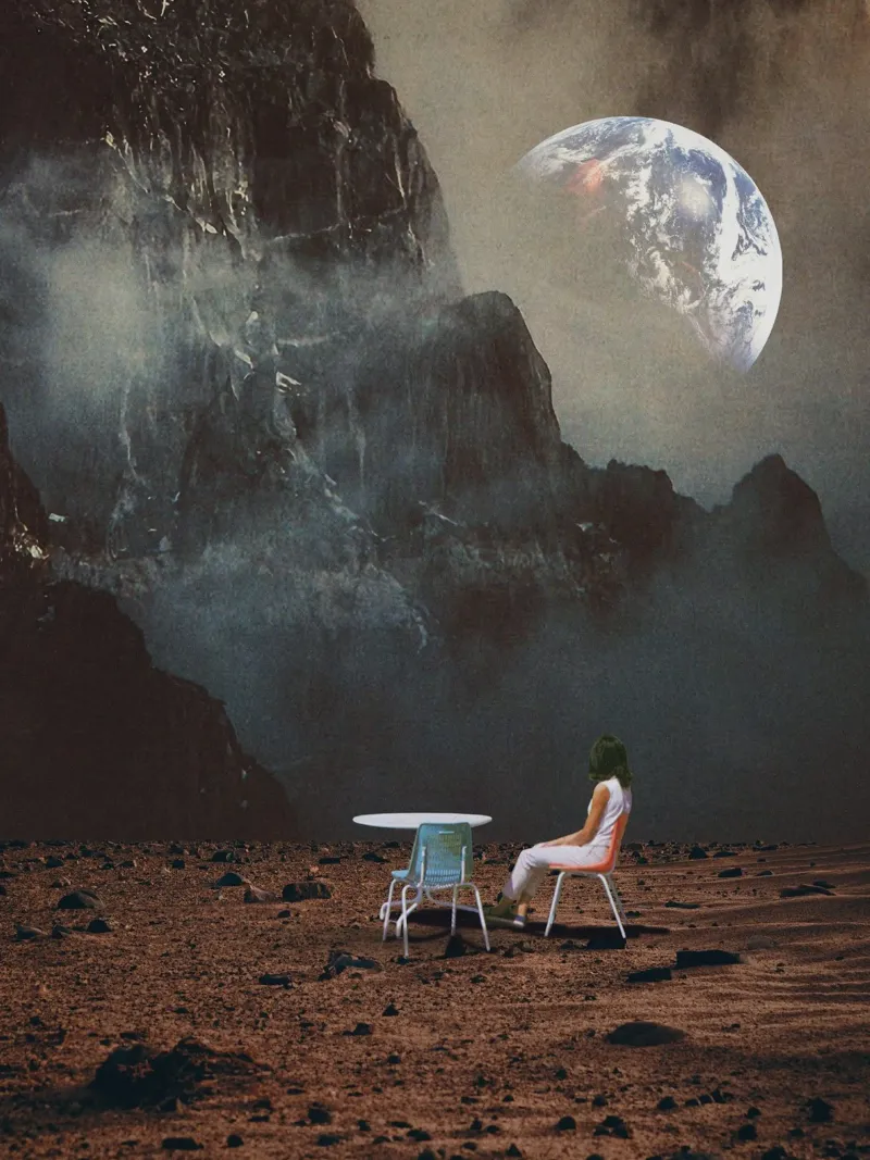 Where have you gone without me 2 Hahnemühle von Frank Moth