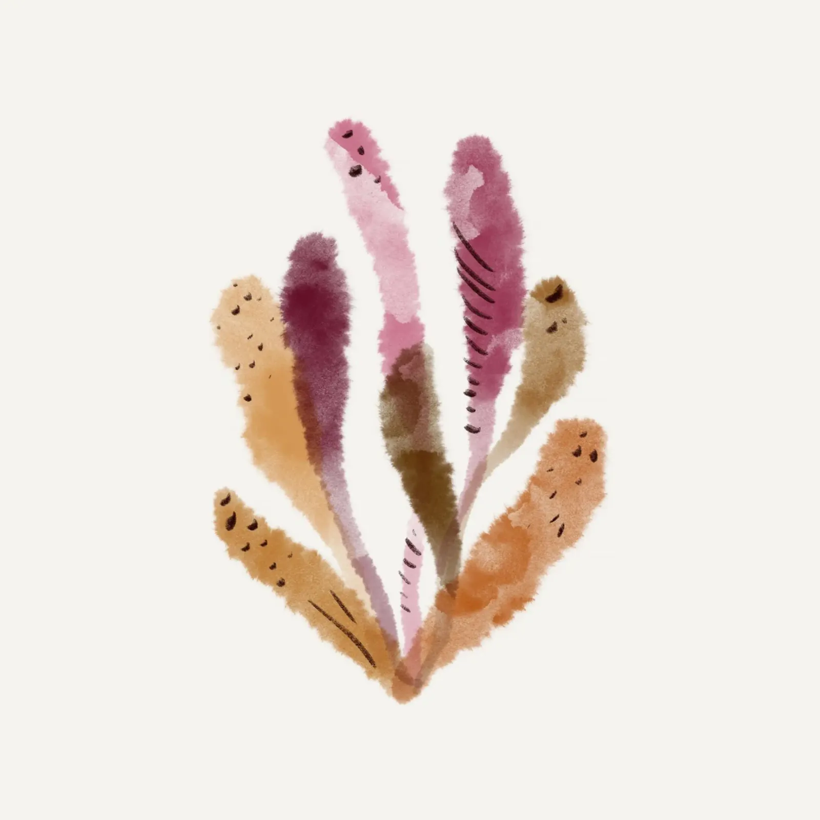 Sea Study No 47 (Square) poster da treechild