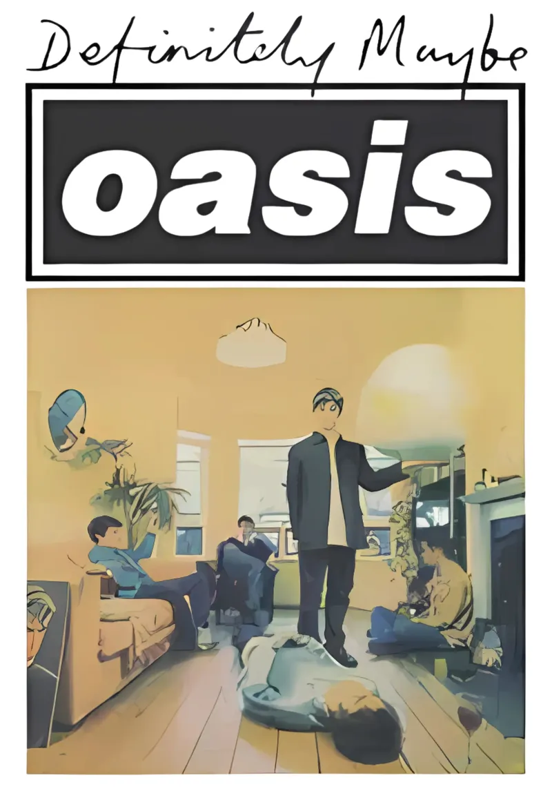 Definitely Maybe, Oasis pellicola backlit da domherrick1