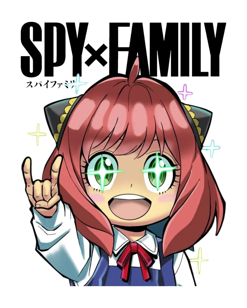 Spy X Family Anya hahnemühle by https://www.juniqe.com/uk/shop/Henndraws