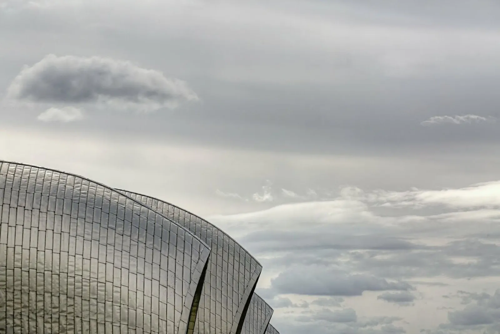 Thames Barrier No 2 pellicola backlit da Michael Belhadi