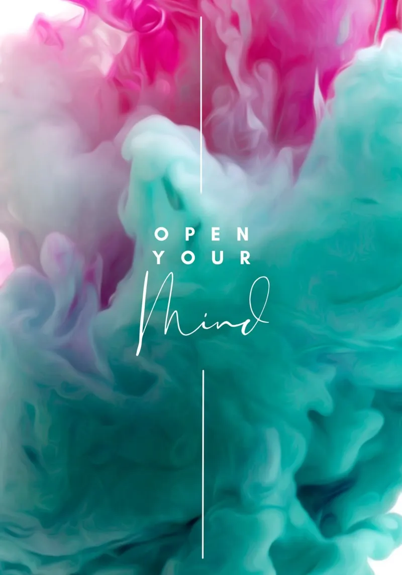 Open Your Mind -  Lebensmotto und Mindset Vol. 2 forex plate by Grünkraftwerk