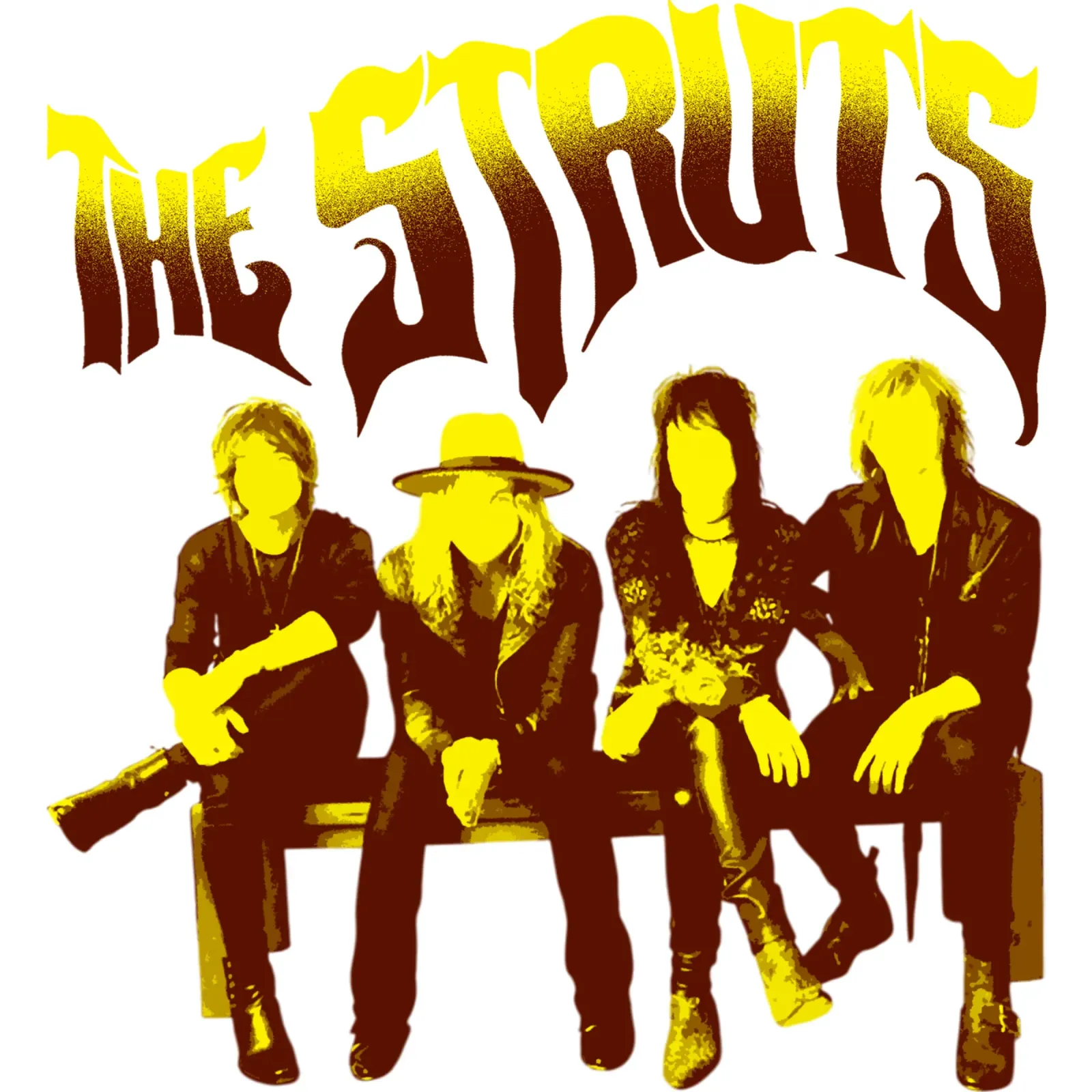 Maglietta classica The Struts Blurry Face pellicola backlit da slow.artwork