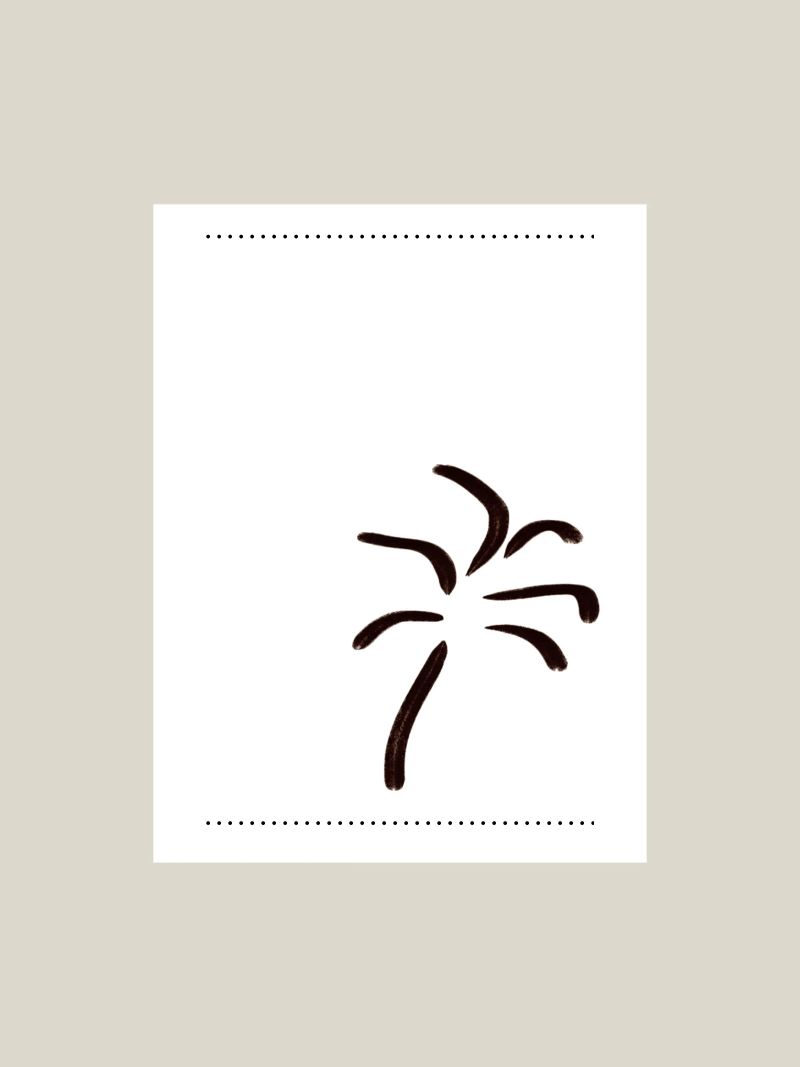 Palmtree poster de Reiselust