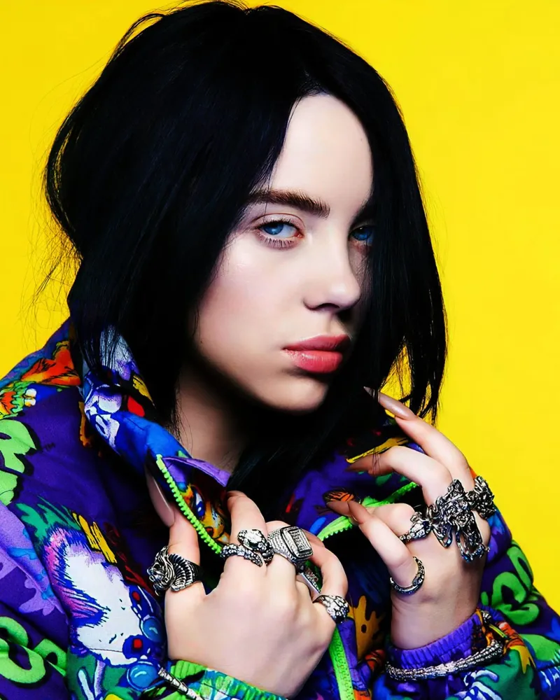 Billie Eilish poster van Musadad Shop