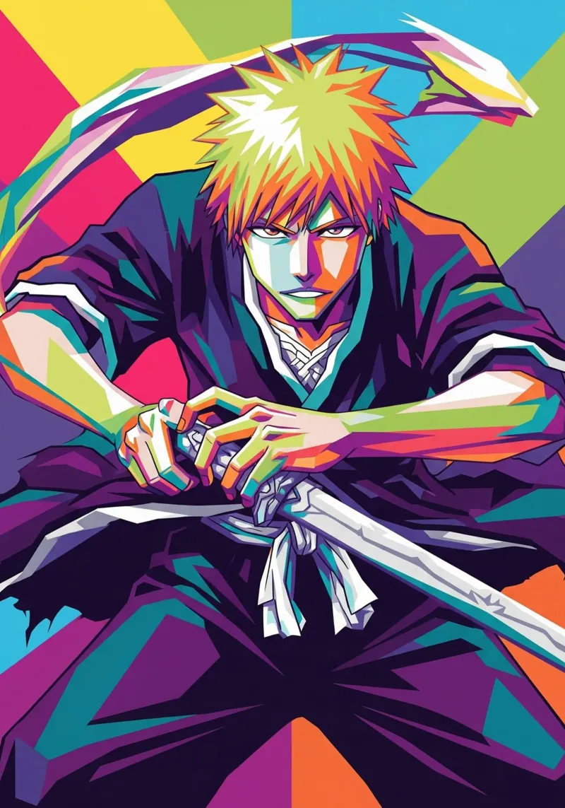 Ichigo Kurosaki - Bleach 3) forex plate by Hantamrata