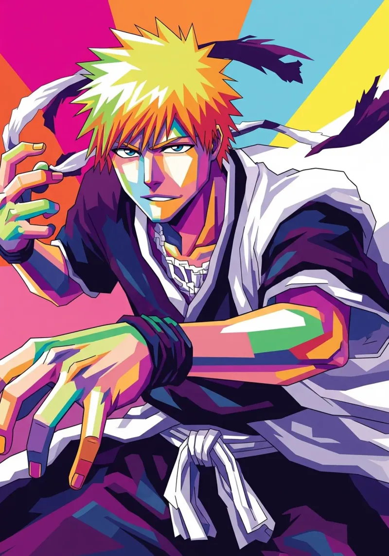 Ichigo Kurosaki - Bleach (5) forex plate by Hantamrata