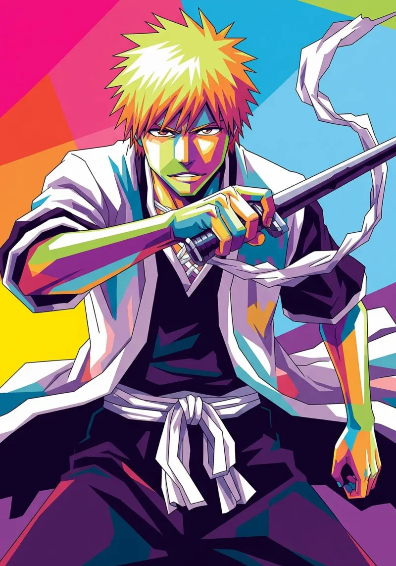 Ichigo Kurosaki - Bleach (7) forex plate by Hantamrata