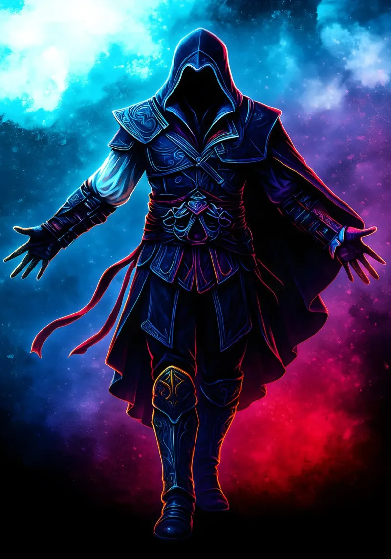 Soul Of assassin creed pellicola backlit da DGSoulheroes